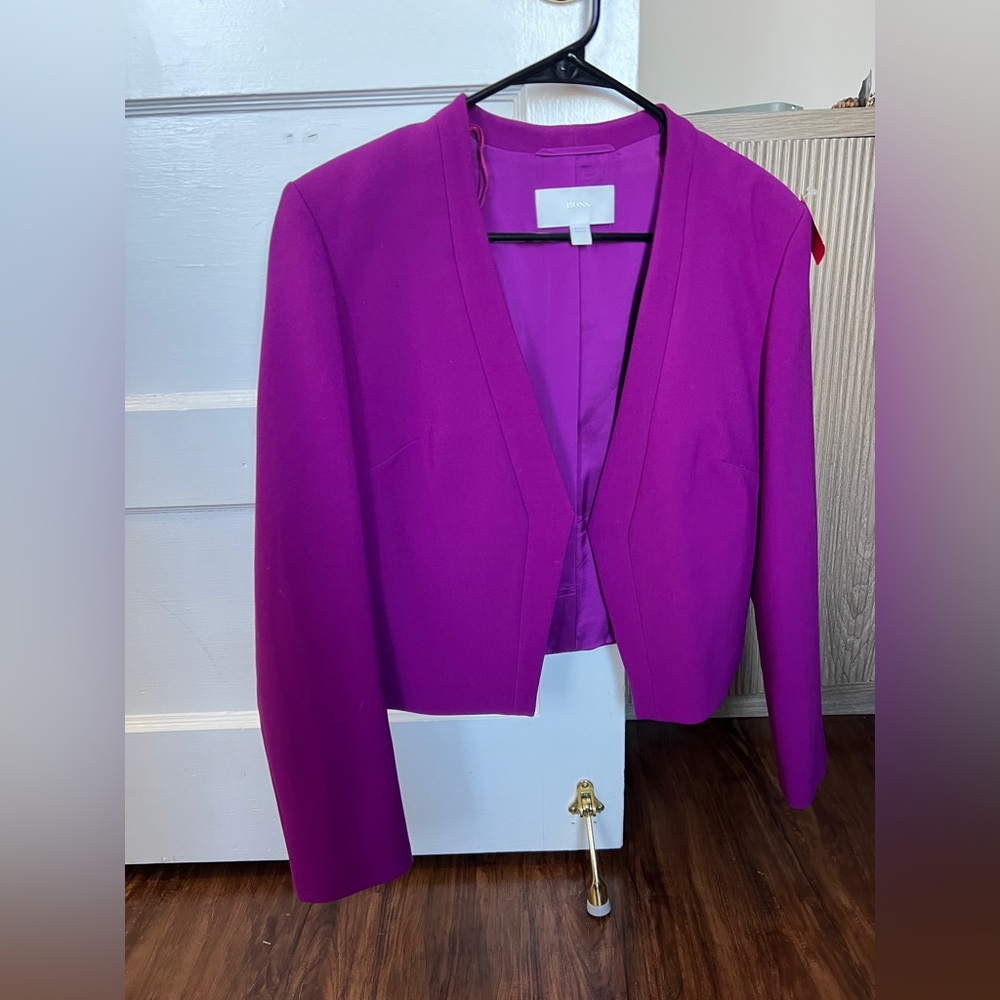 Boss Vibrant Purple Women's Blazer